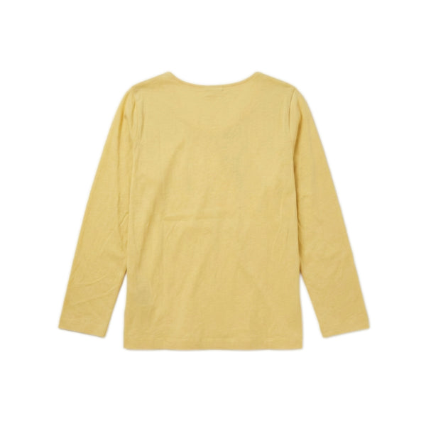 Beaded Long Sleeve - Mustard
