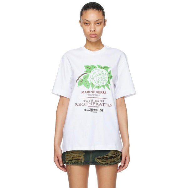Graphic Organic Cotton T-shirt - White
