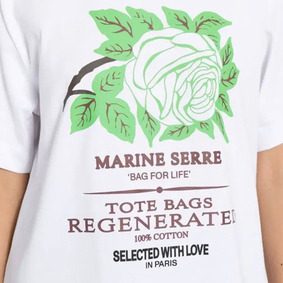 Graphic Organic Cotton T-shirt - White
