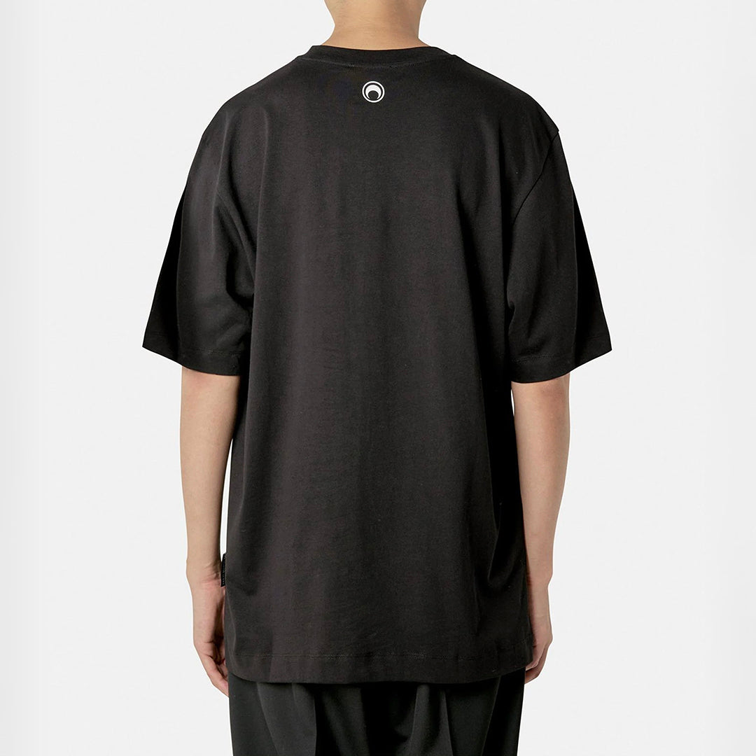 Graphic Organic Cotton T-shirt - Black