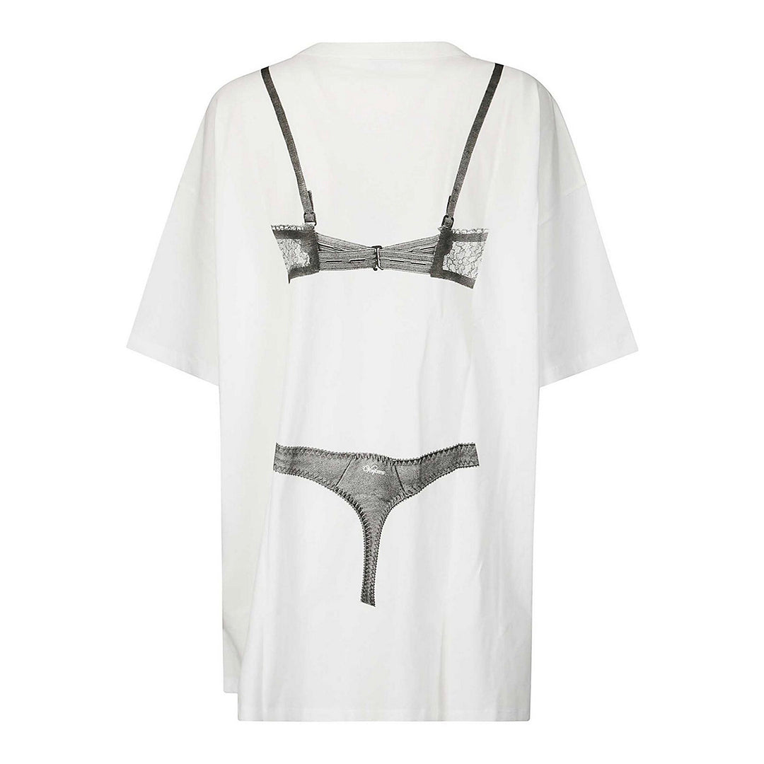 Trompe L'oeil Tall Tee - White