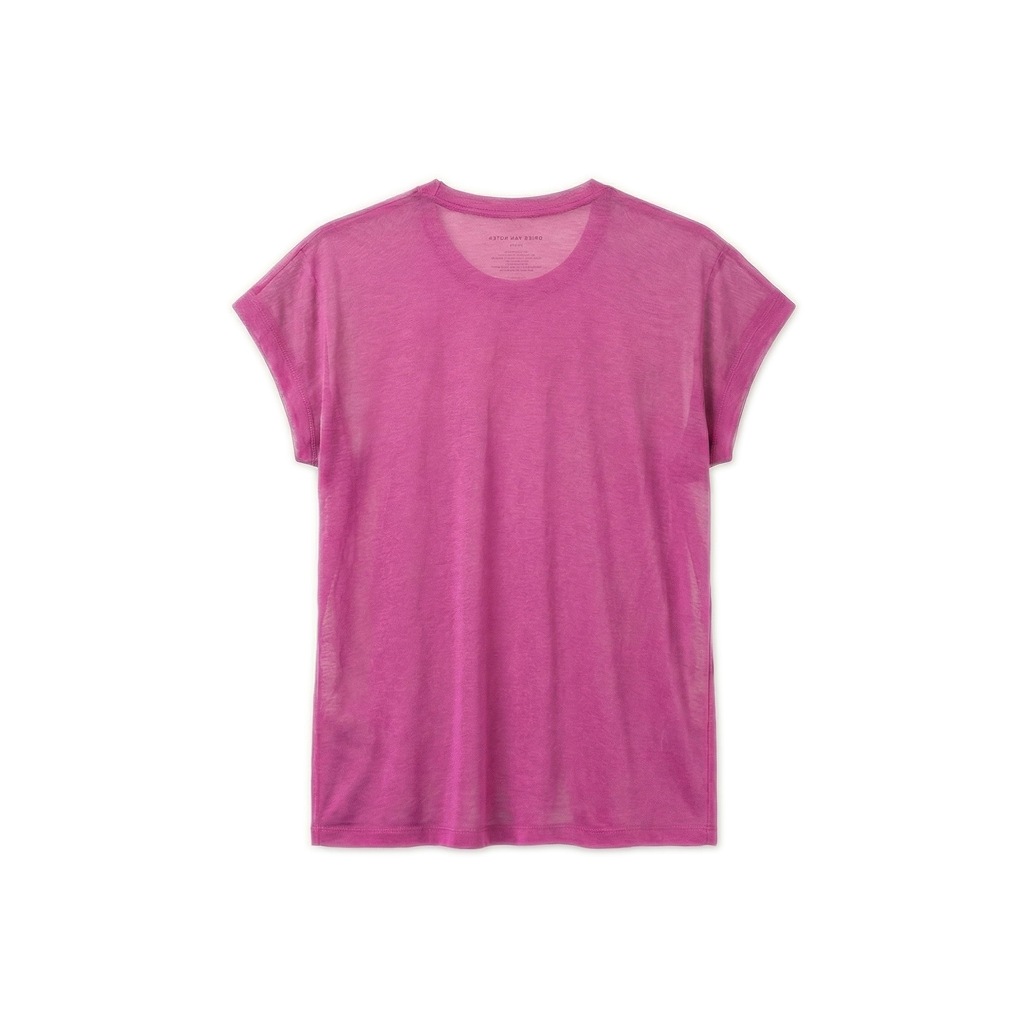 Ultra-Fine Crew Neck T-shirt - Pink