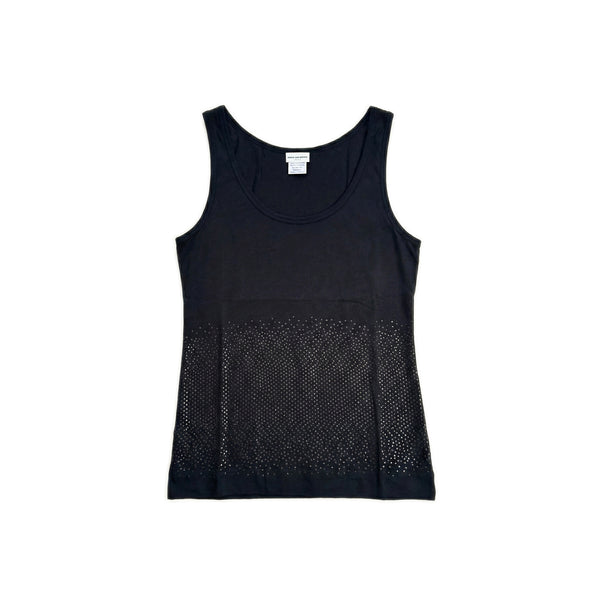 Dotted Gradient Tank - Black
