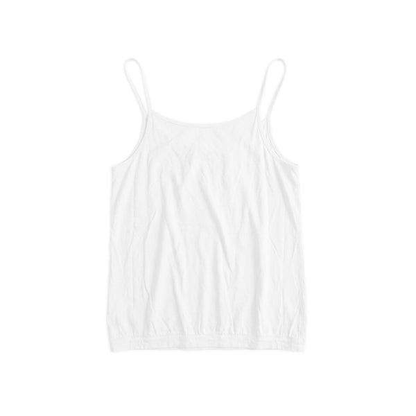 Fine Cotton Camisole - White