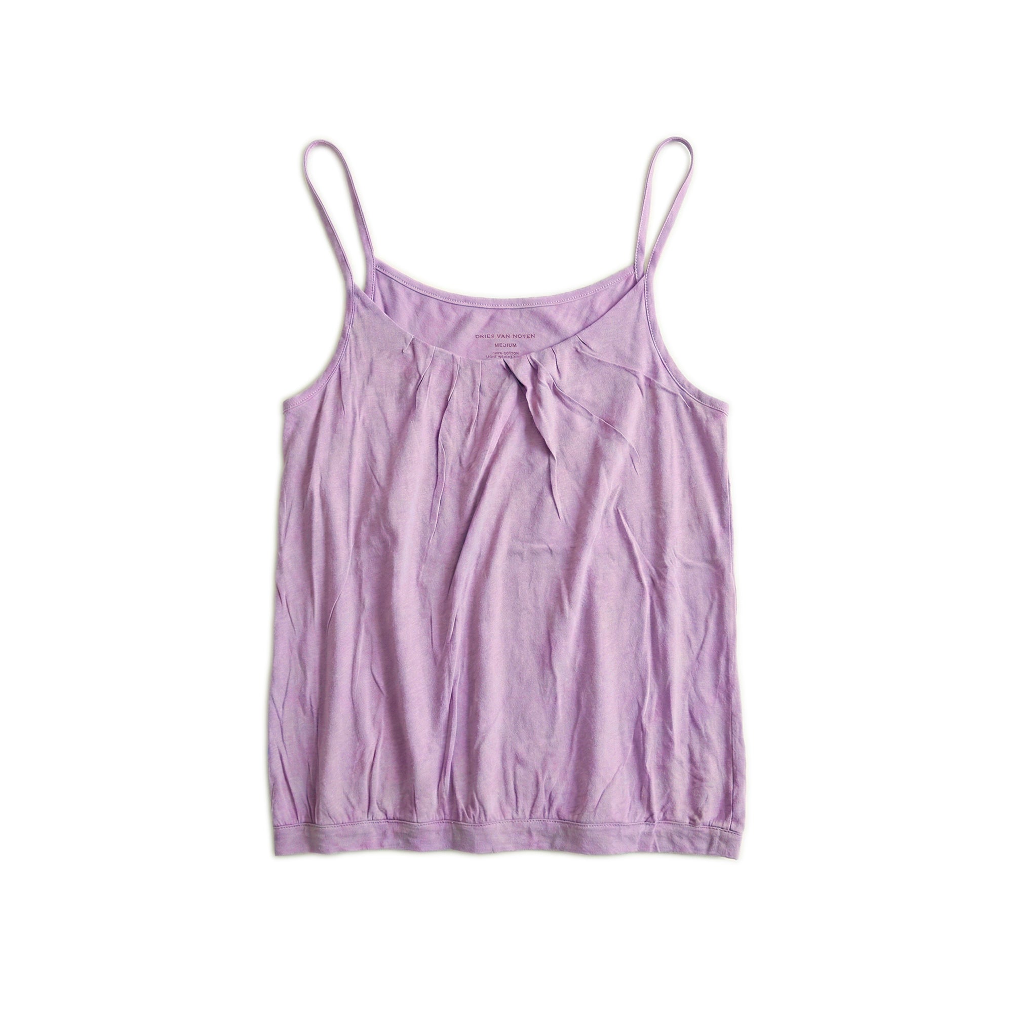 Fine Cotton Camisole - Lilac