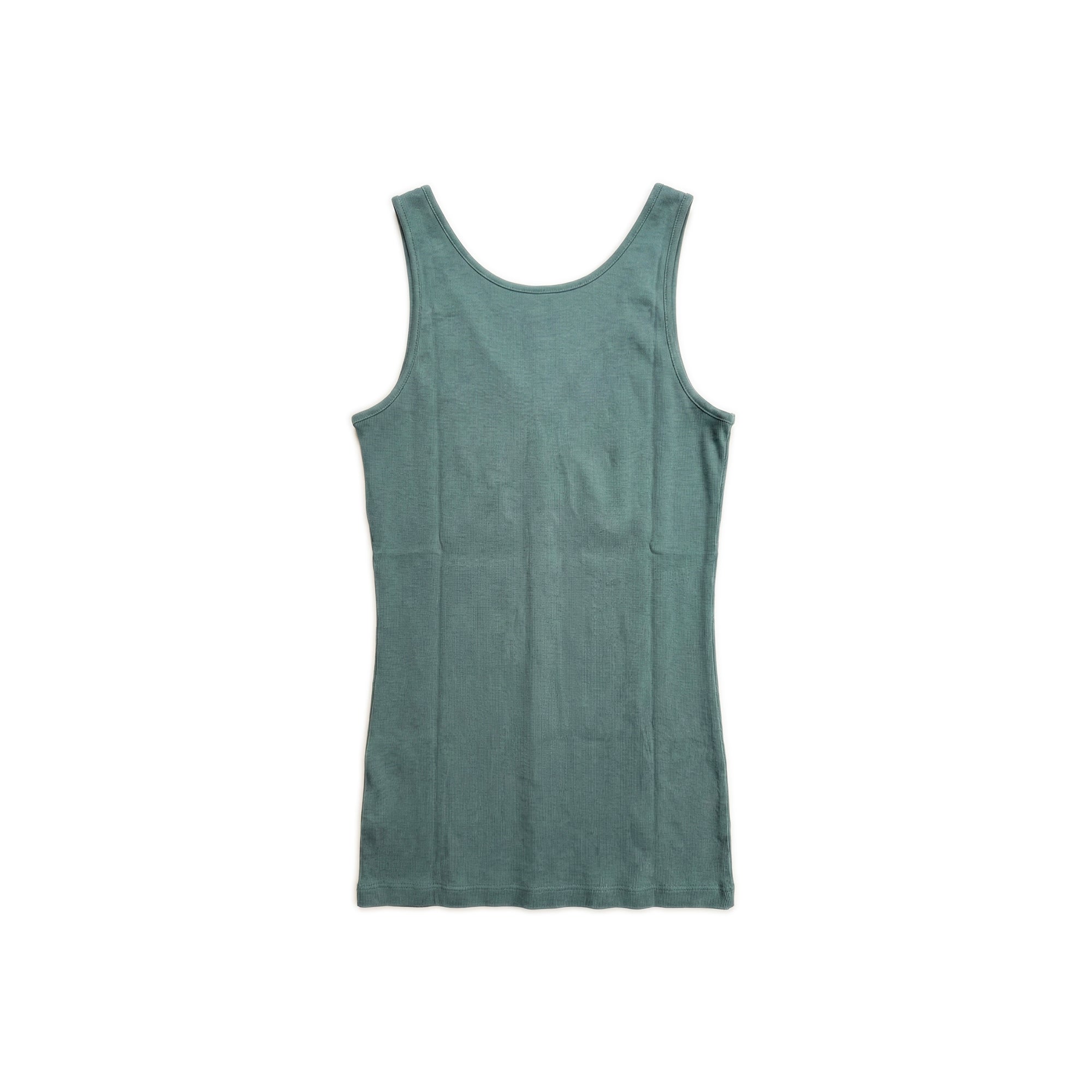 Ribbed Stretch Tank - Sage