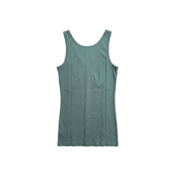 Ribbed Stretch Tank - Sage