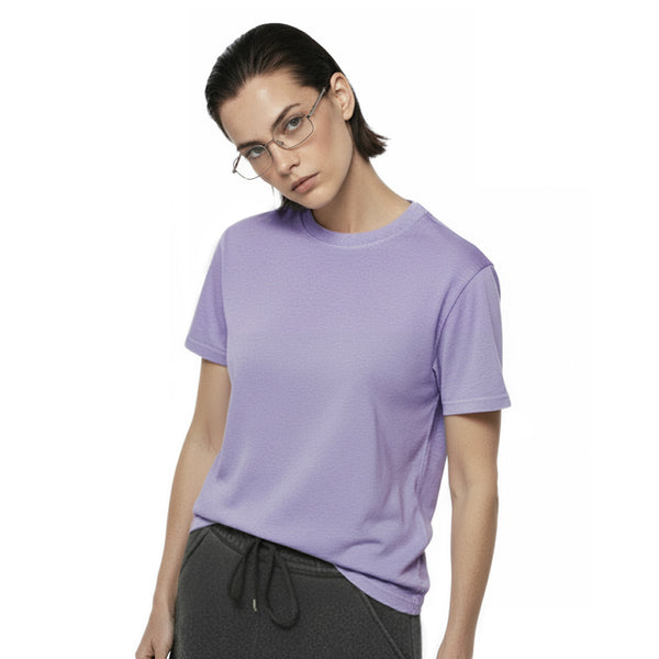 Line 10  T-shirt - Enzyme Washed Lilac