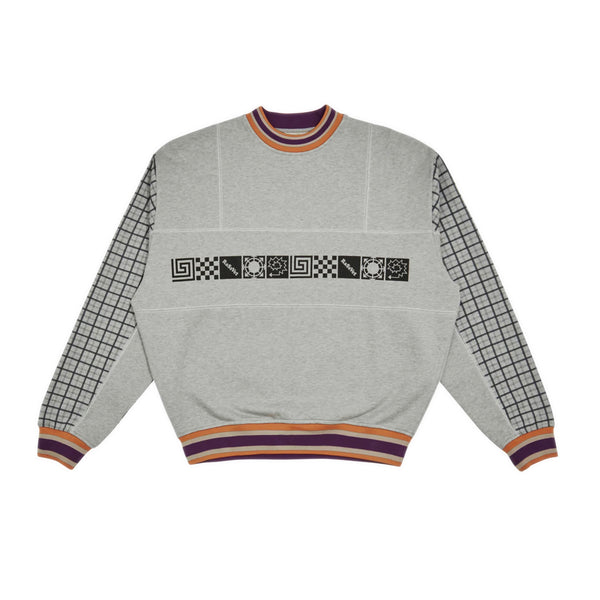 Graphic Print Sweatshirt – Grey