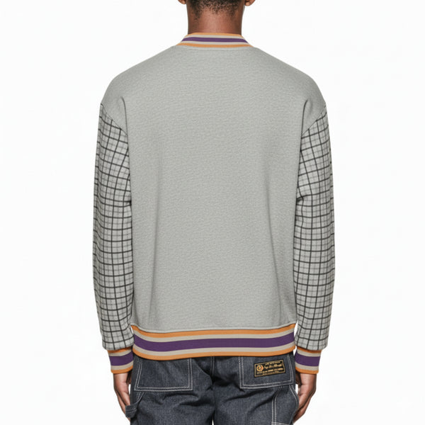 Graphic Print Sweatshirt – Grey