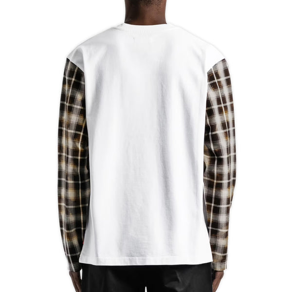 Hybrid Check Sleeve Sweatshirt