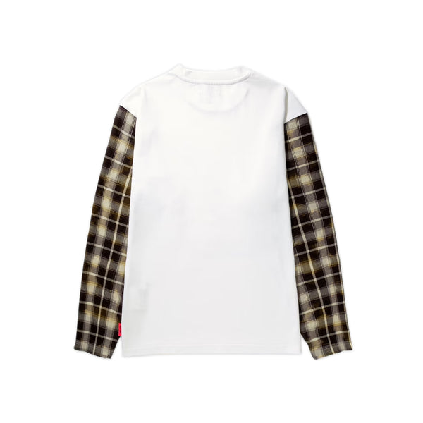 Hybrid Check Sleeve Sweatshirt
