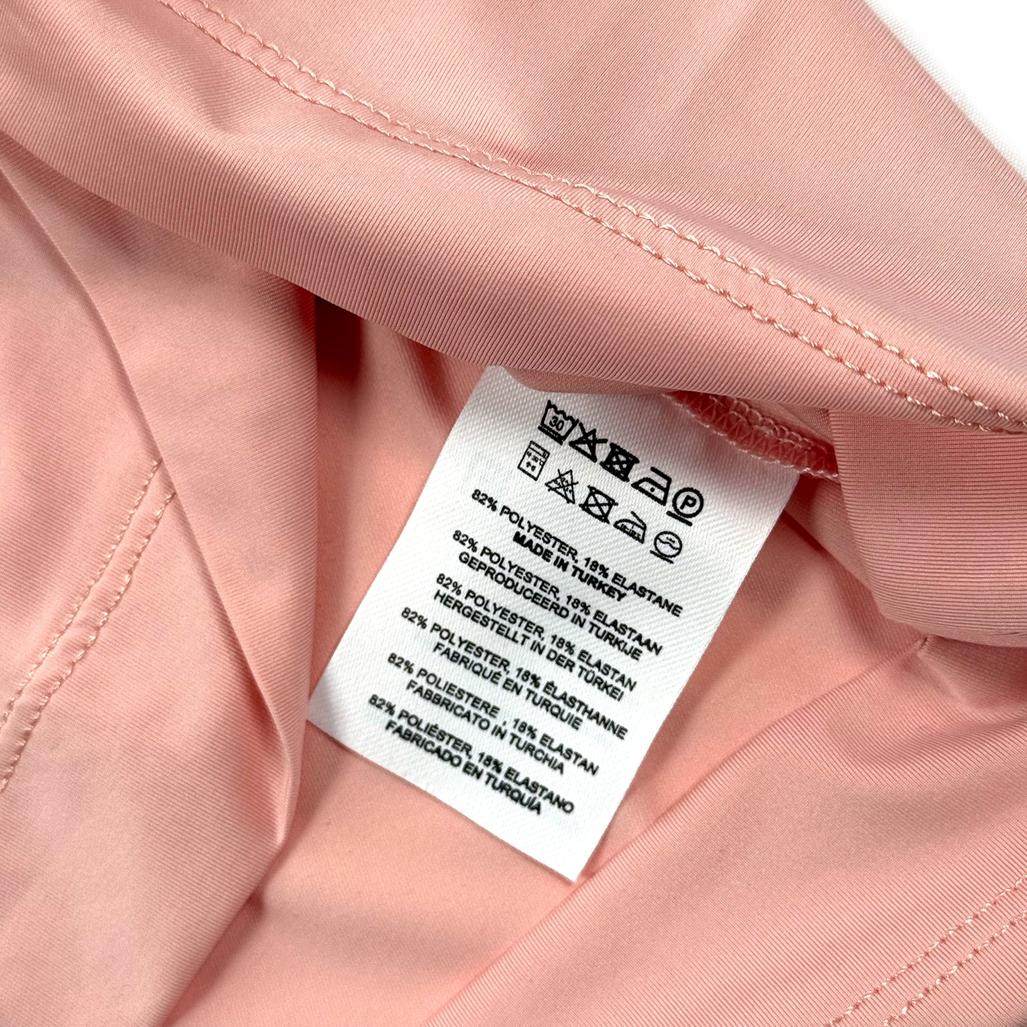 Heyze Stretch Turtle Neck Top – Pink