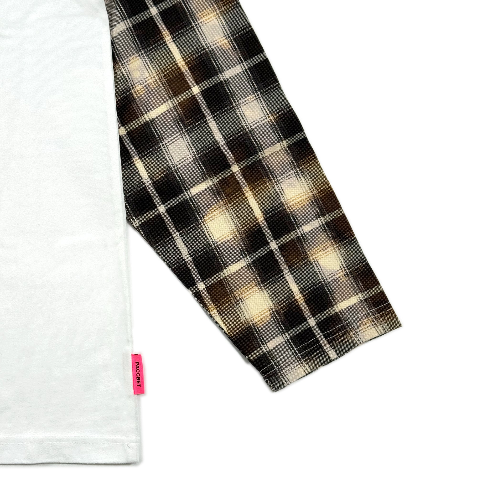 Hybrid Check Sleeve Sweatshirt
