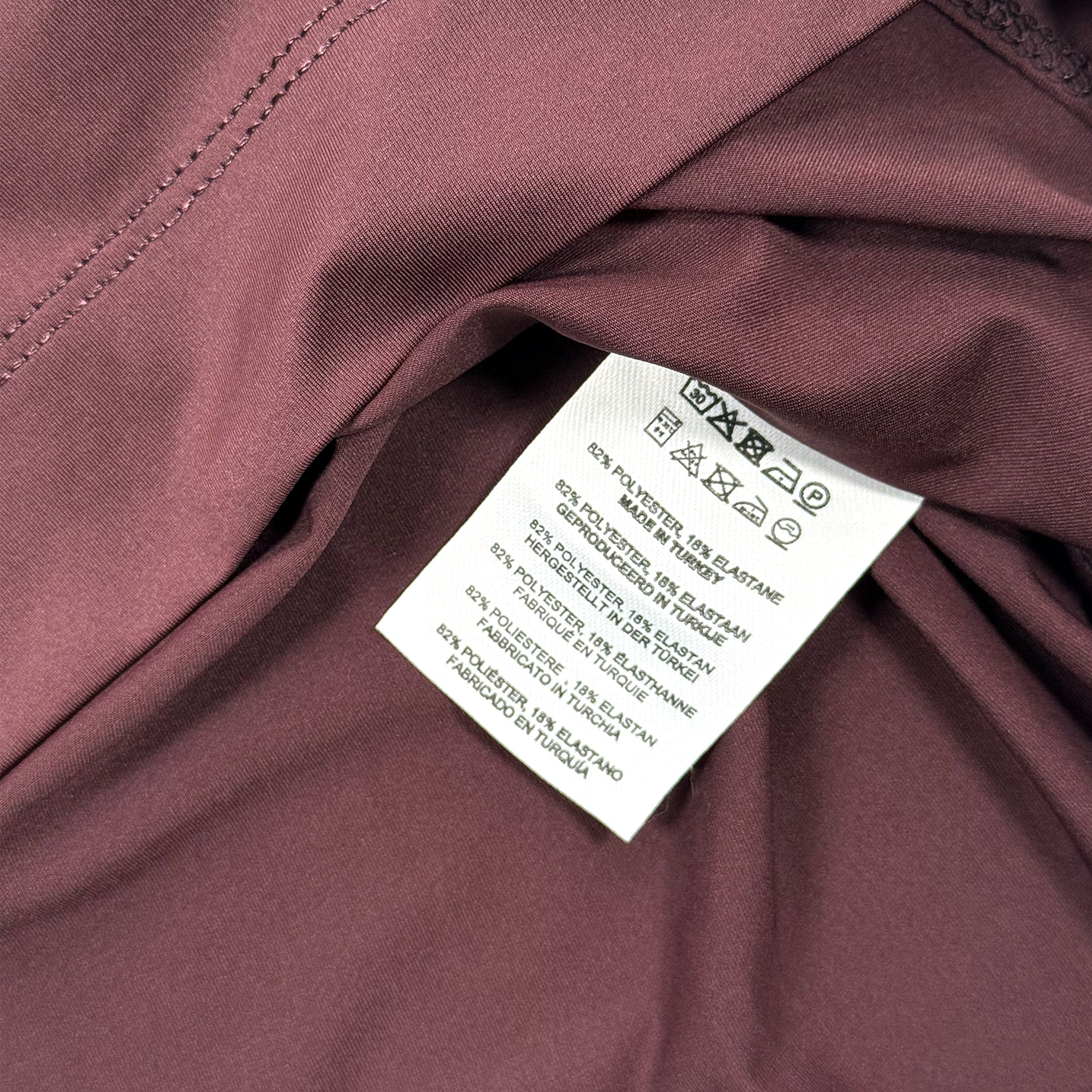 Heyze Stretch Turtle Neck Top – Aubergine