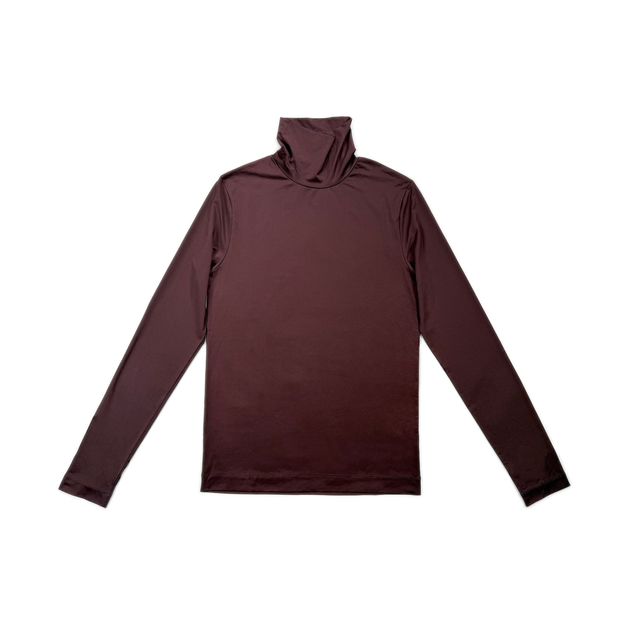 Heyze Stretch Turtle Neck Top – Aubergine
