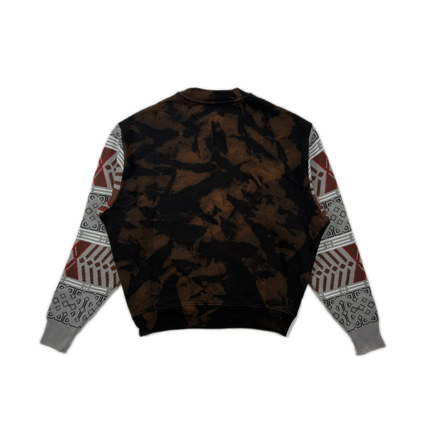 Bleached Crew Neck Sweatshirt