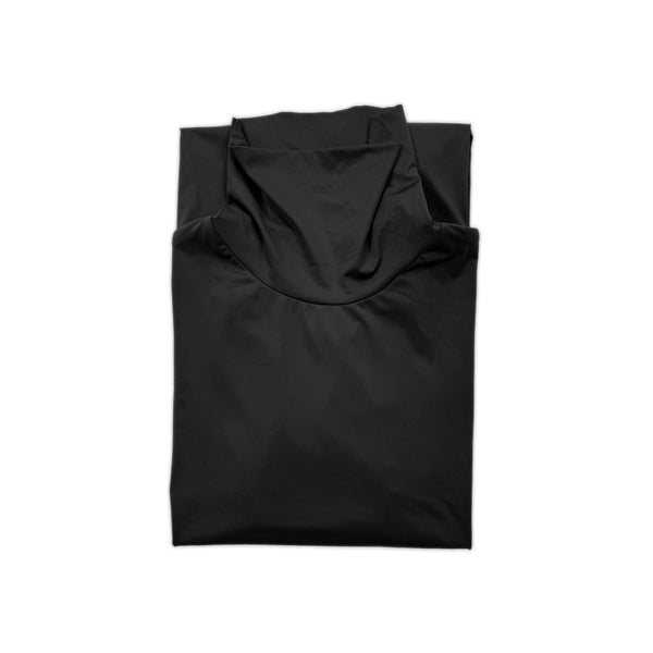 Heyze Stretch Turtle Neck Top – Black