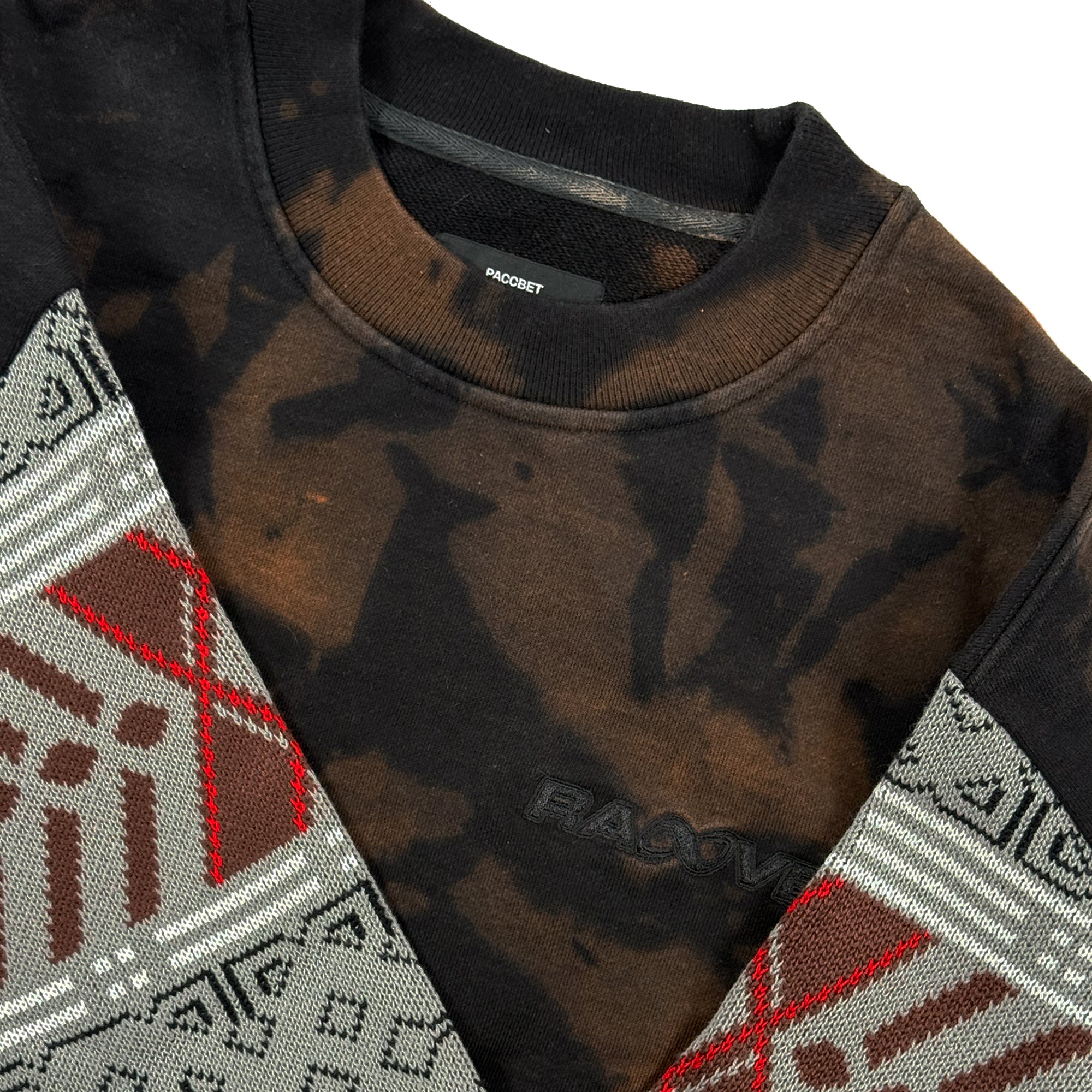 Bleached Crew Neck Sweatshirt