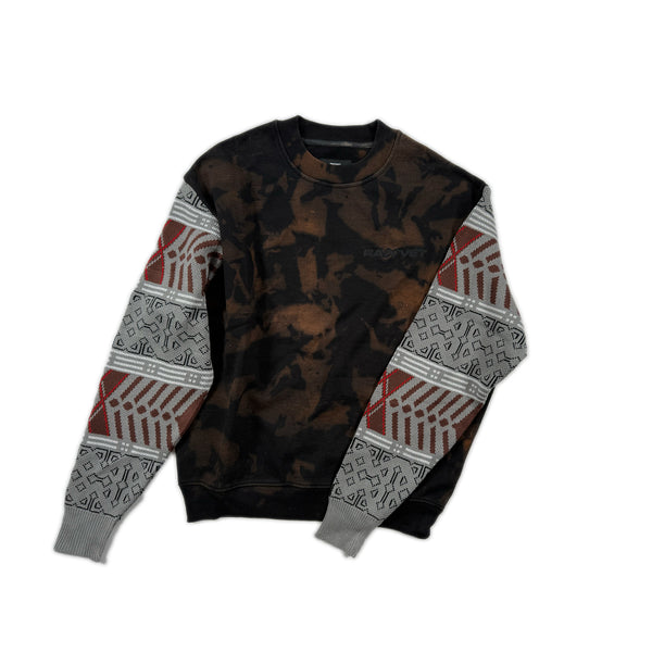 Bleached Crew Neck Sweatshirt