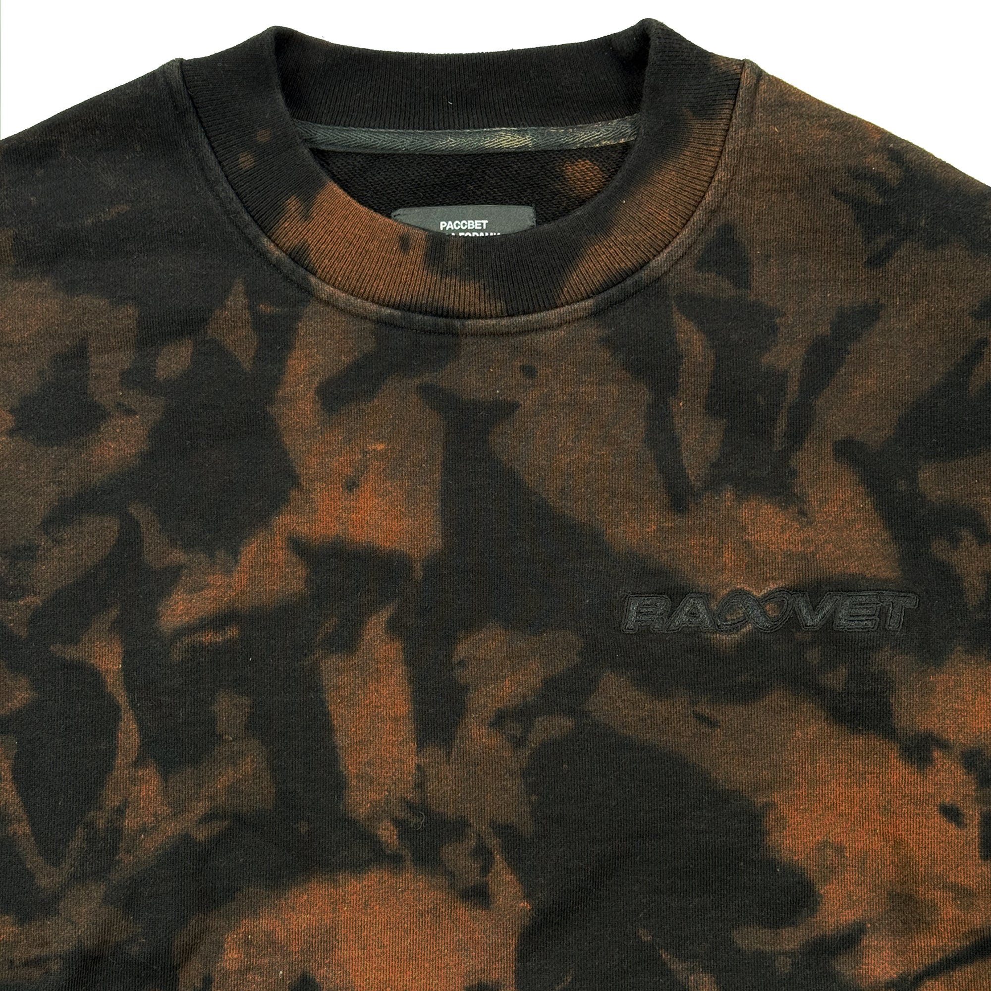 Bleached Crew Neck Sweatshirt