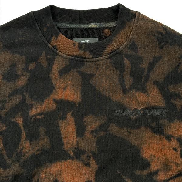 Bleached Crew Neck Sweatshirt