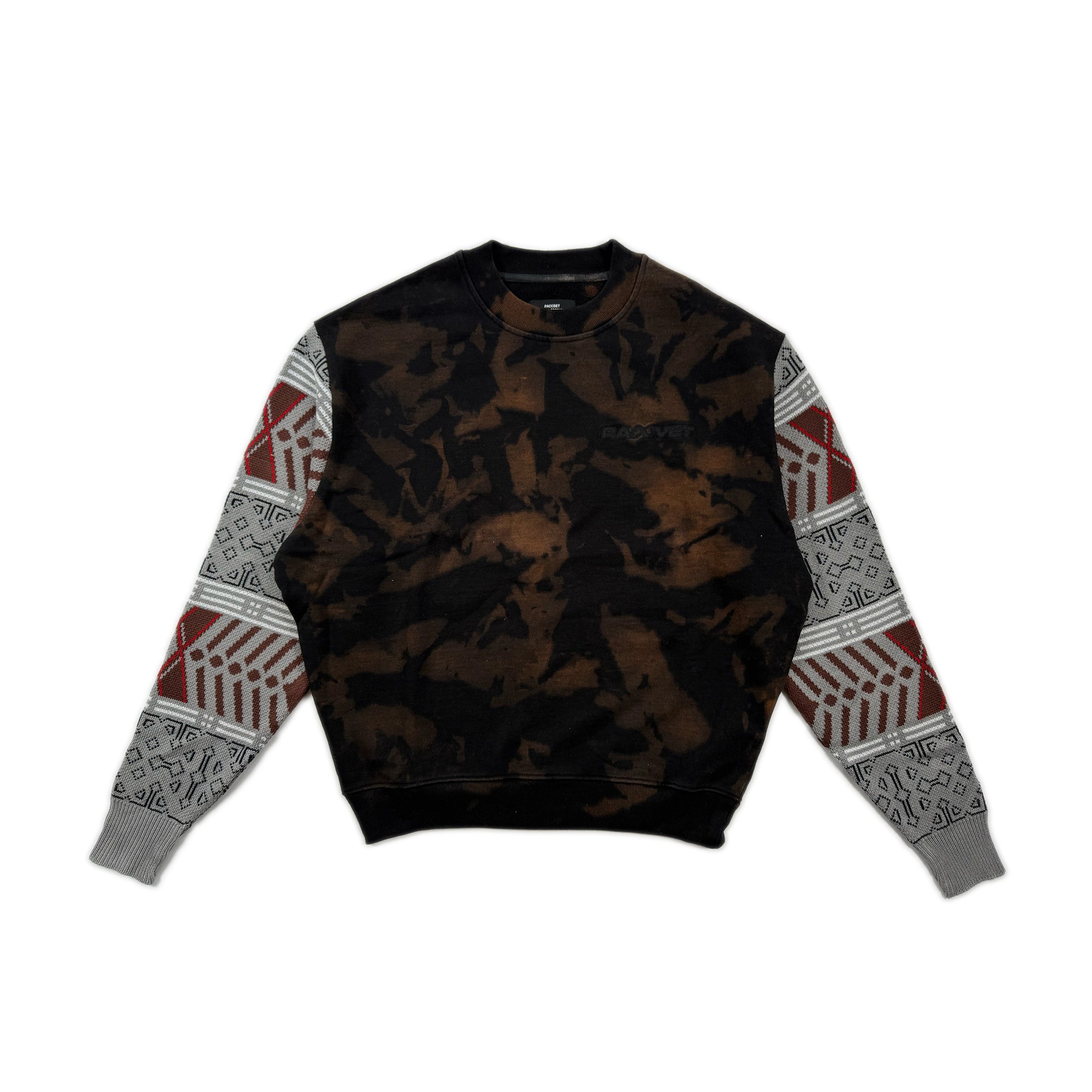 Bleached Crew Neck Sweatshirt