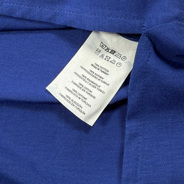 Asymmetric Tie Shoulder Top – Cobalt