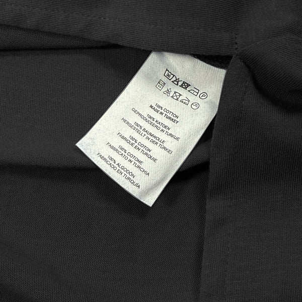 Asymmetric Tie Shoulder Top – Black