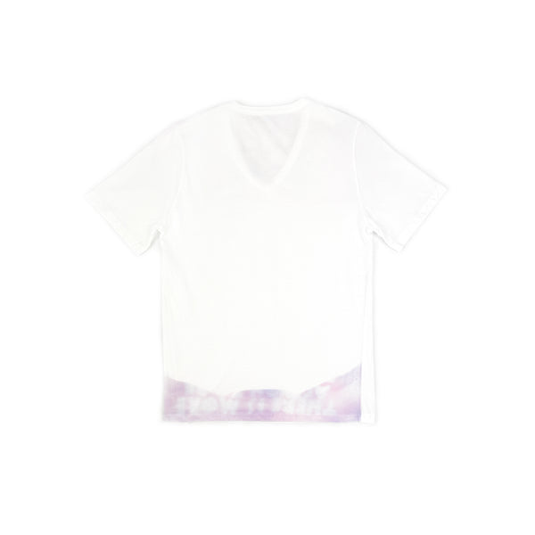 AIDS Charity T-shirt – White/Pink
