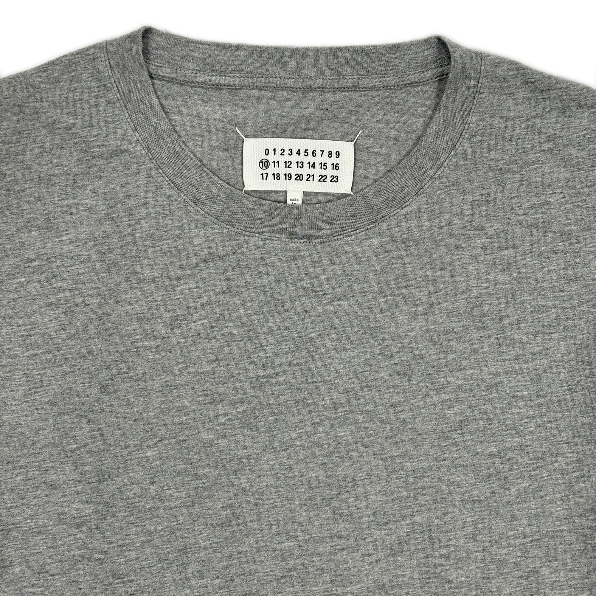 Line 10 T-shirt – Light Grey Marle