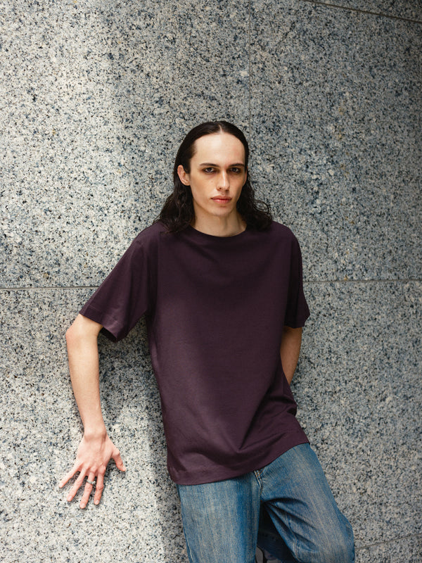 Hertz T-shirt – Aubergine