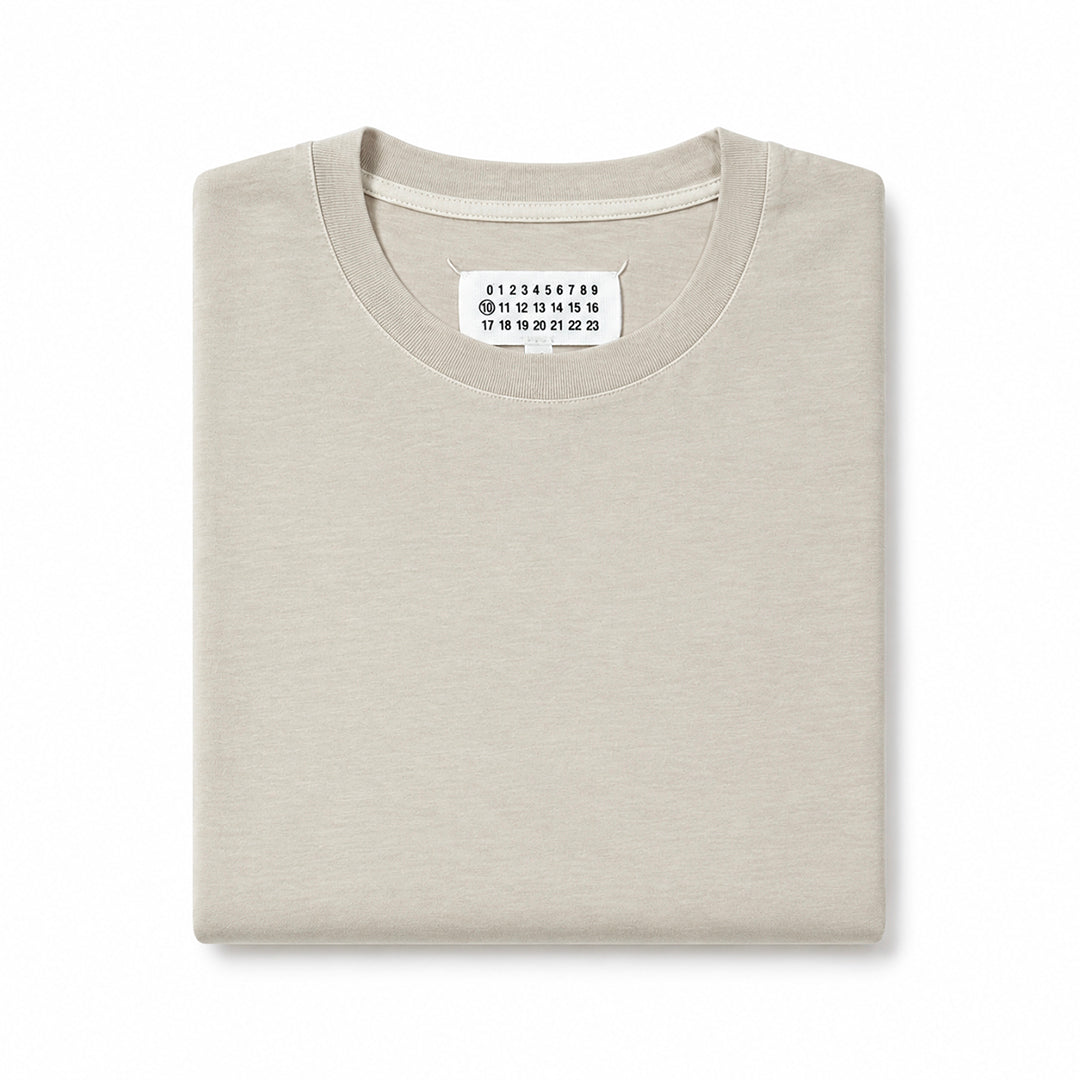 Line 10  T-shirt - Enzyme Washed Ecru