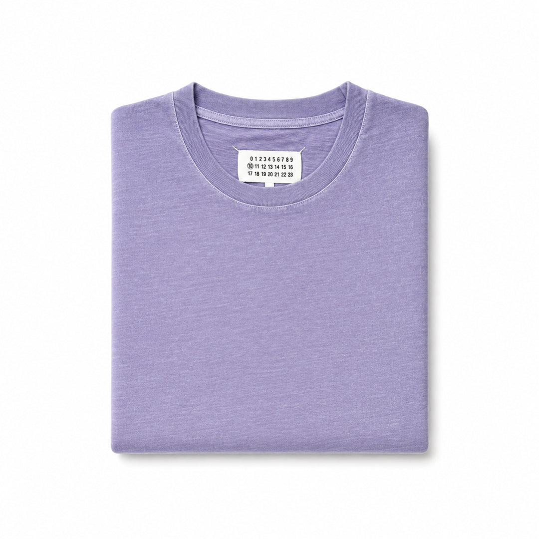 Line 10  T-shirt - Enzyme Washed Lilac