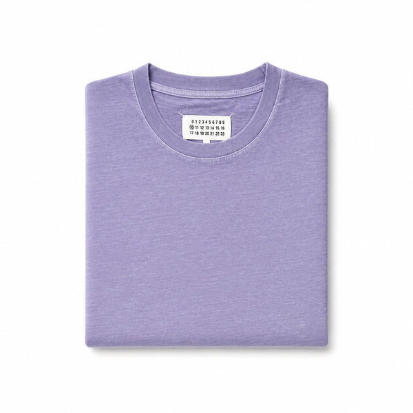 Line 10  T-shirt - Enzyme Washed Lilac