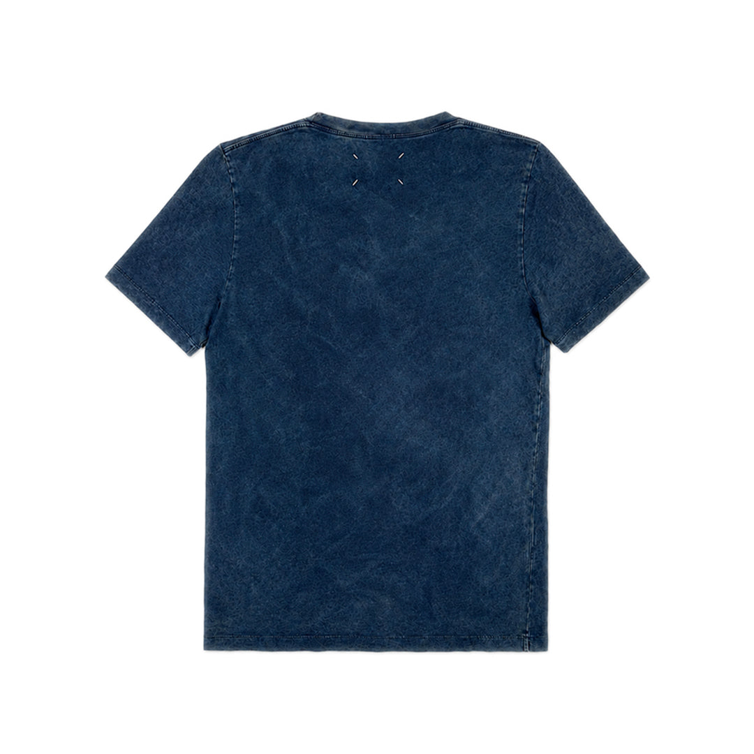 Line 10 T-shirt - Overdyed Blue