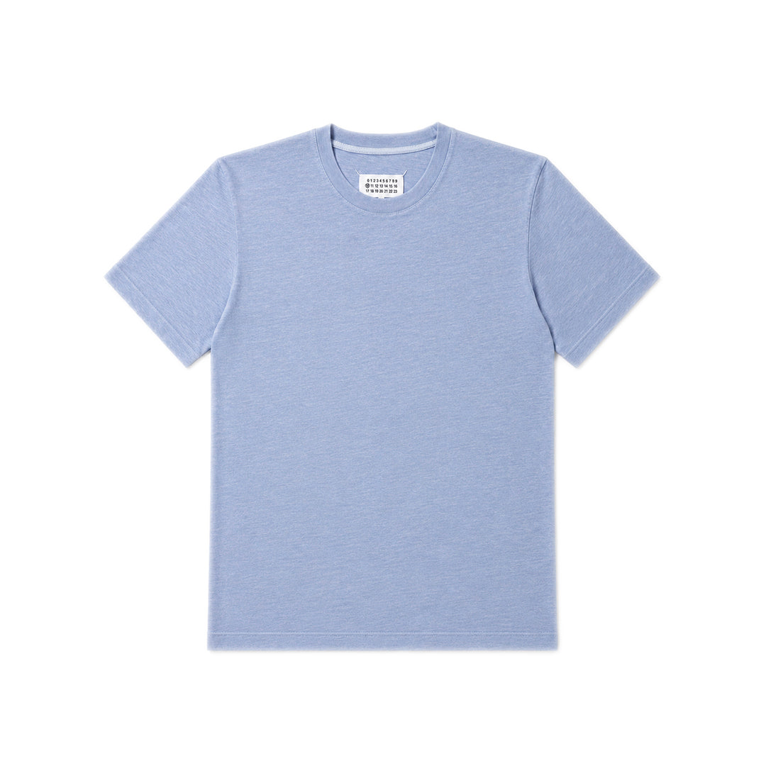 Line 10  T-shirt - Enzyme Washed Blue