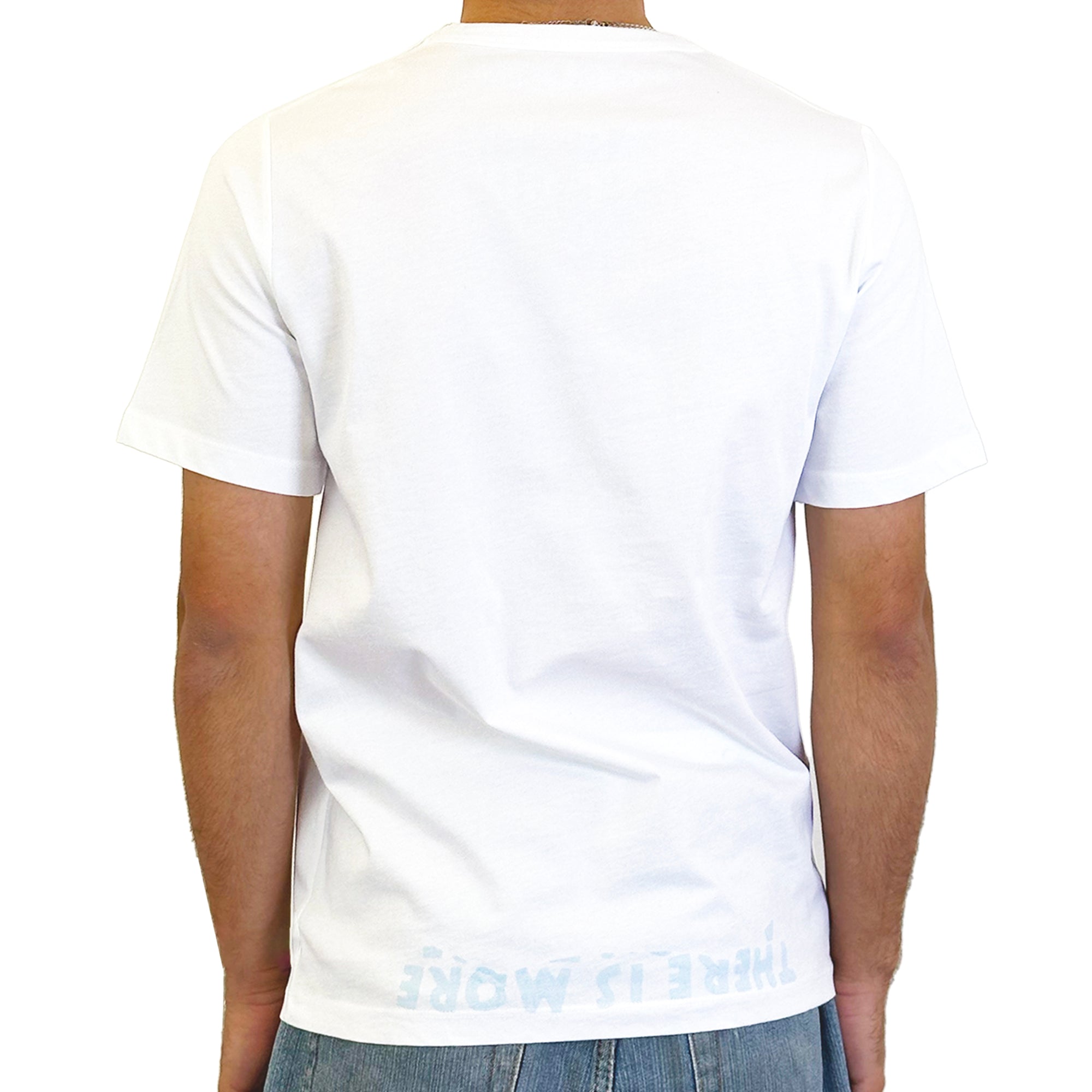 AIDS Charity T-shirt – White/Blue