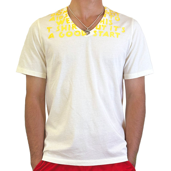 AIDS Charity T-shirt – Yellow