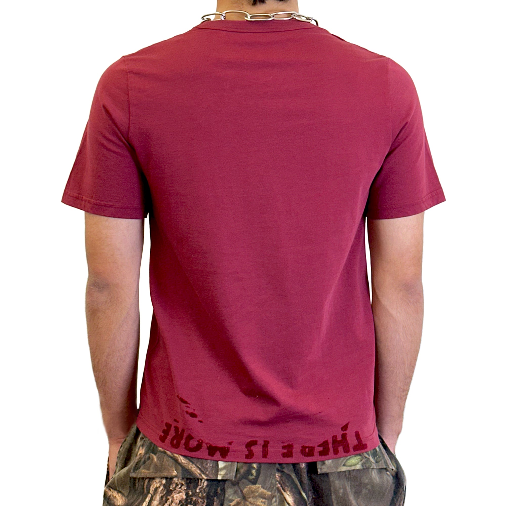 AIDS Charity T-shirt – Burgundy