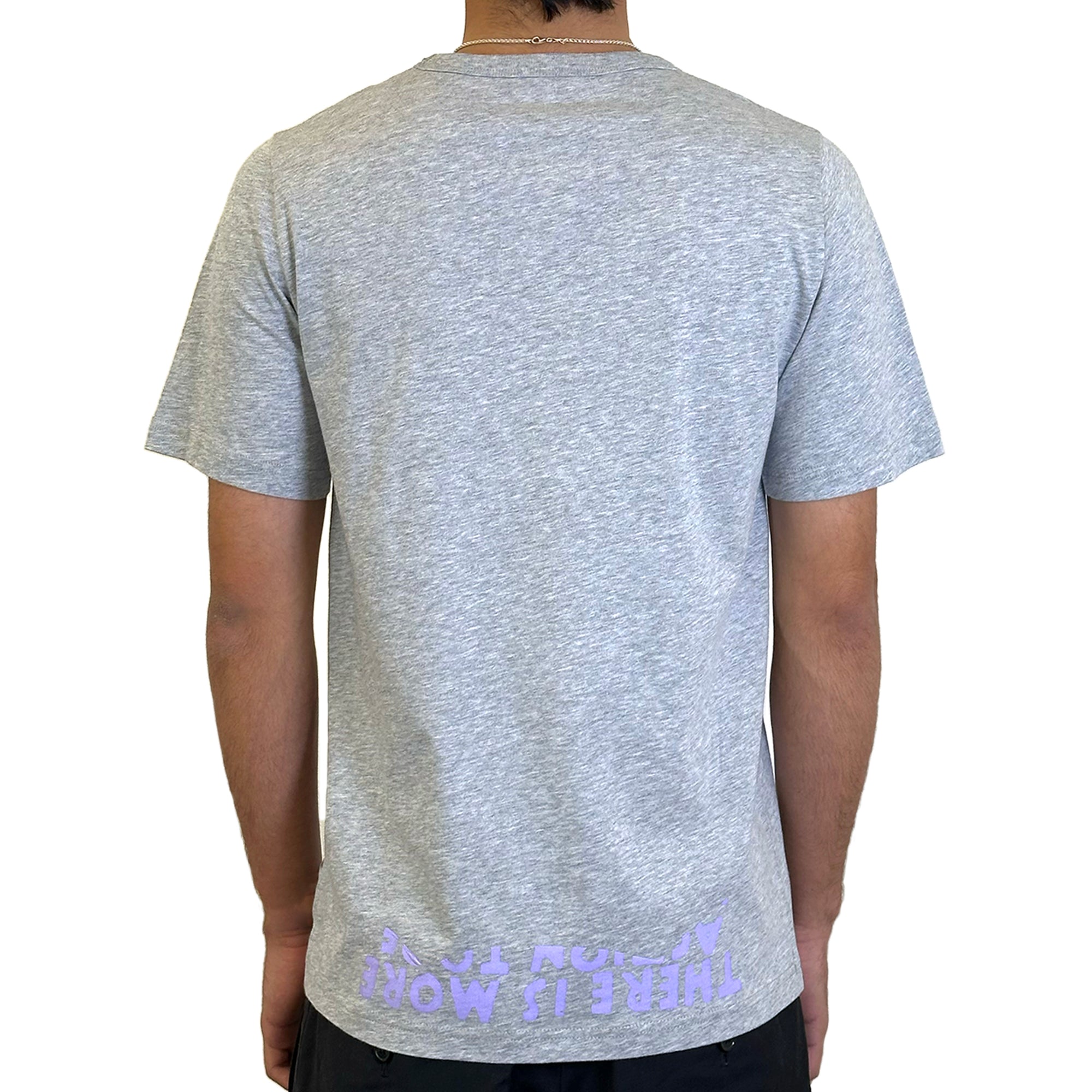 AIDS Charity T-shirt – Grey/Purple