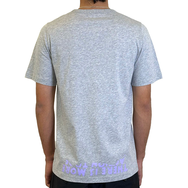 AIDS Charity T-shirt – Grey/Purple