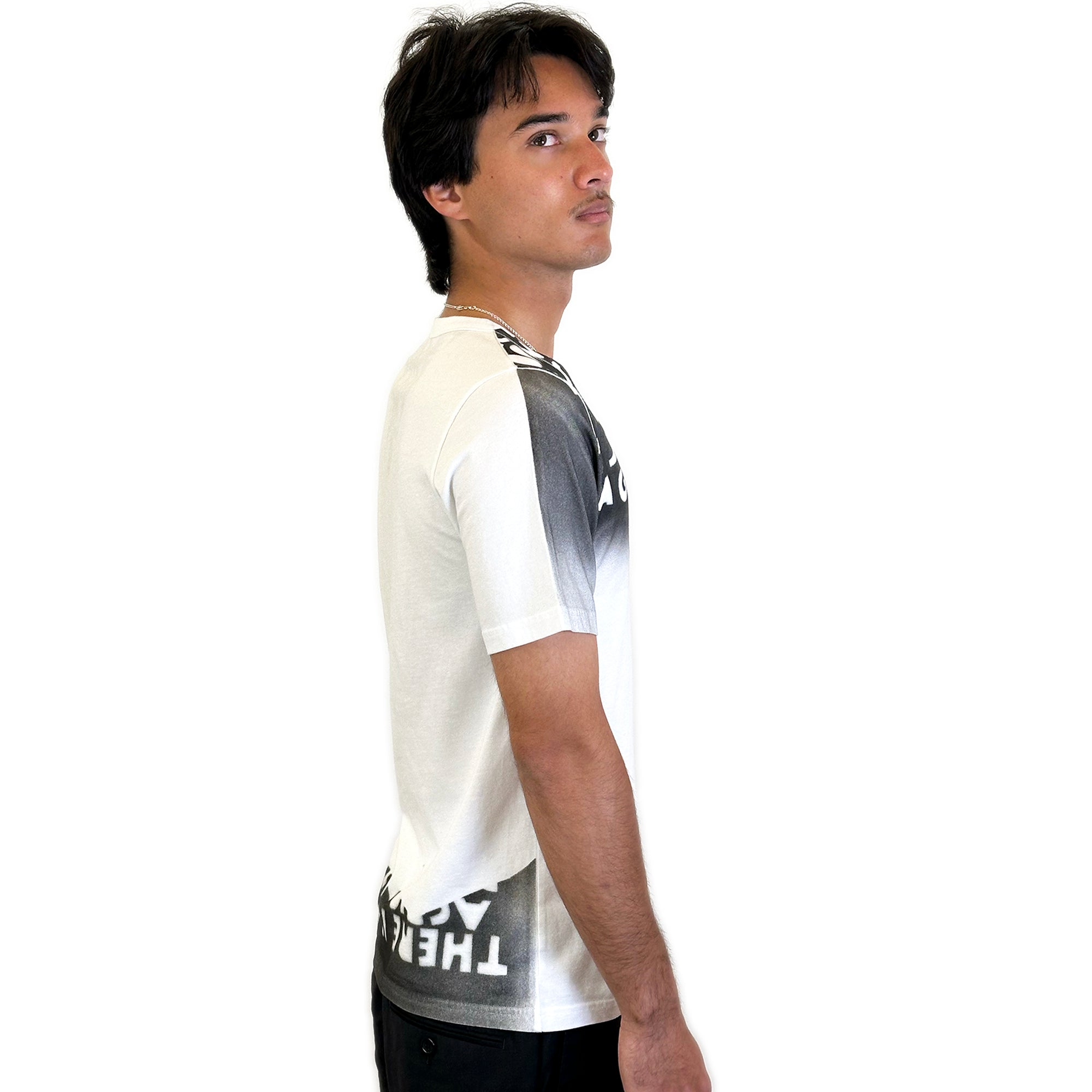 AIDS Charity T-shirt – White/Black