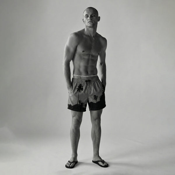 Phibbs Shorts – Palm Silhouette