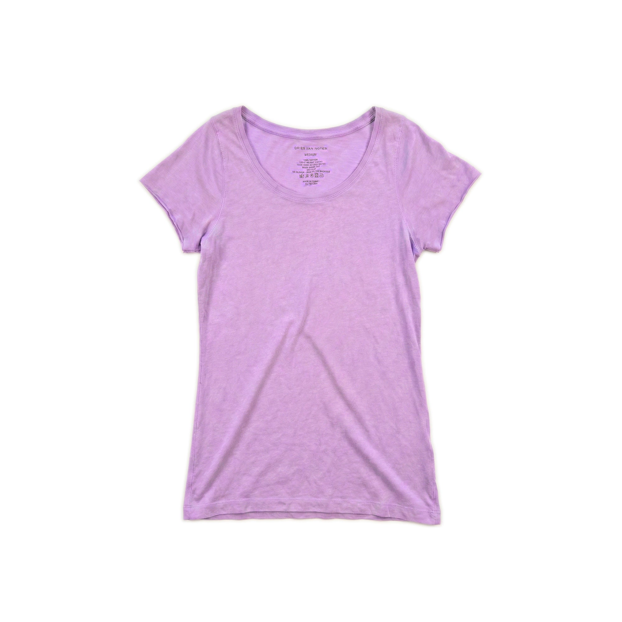 Ultra-fine organic T-shirt – Lilac