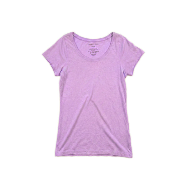 Ultra-fine organic T-shirt – Lilac