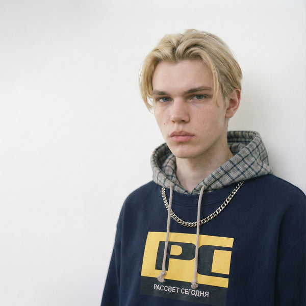 Logo Hoodie – Blue