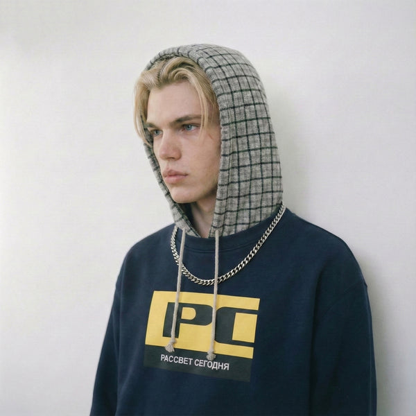 Logo Hoodie – Blue