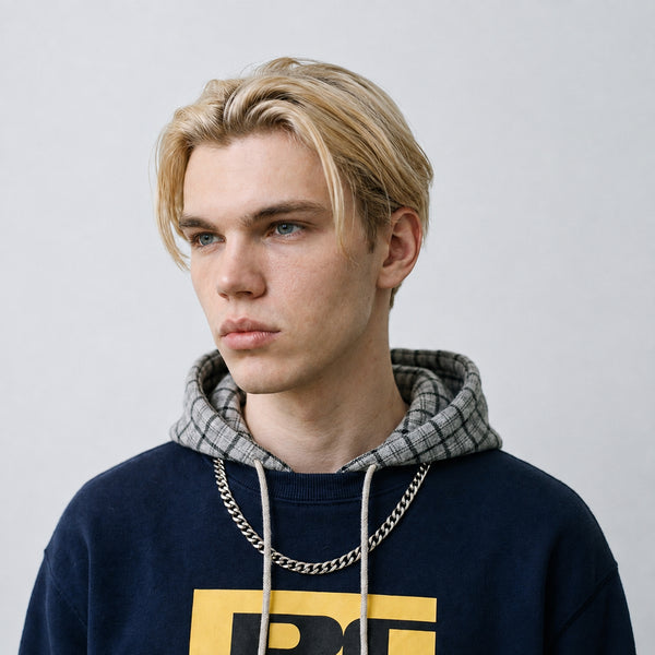 Logo Hoodie – Blue