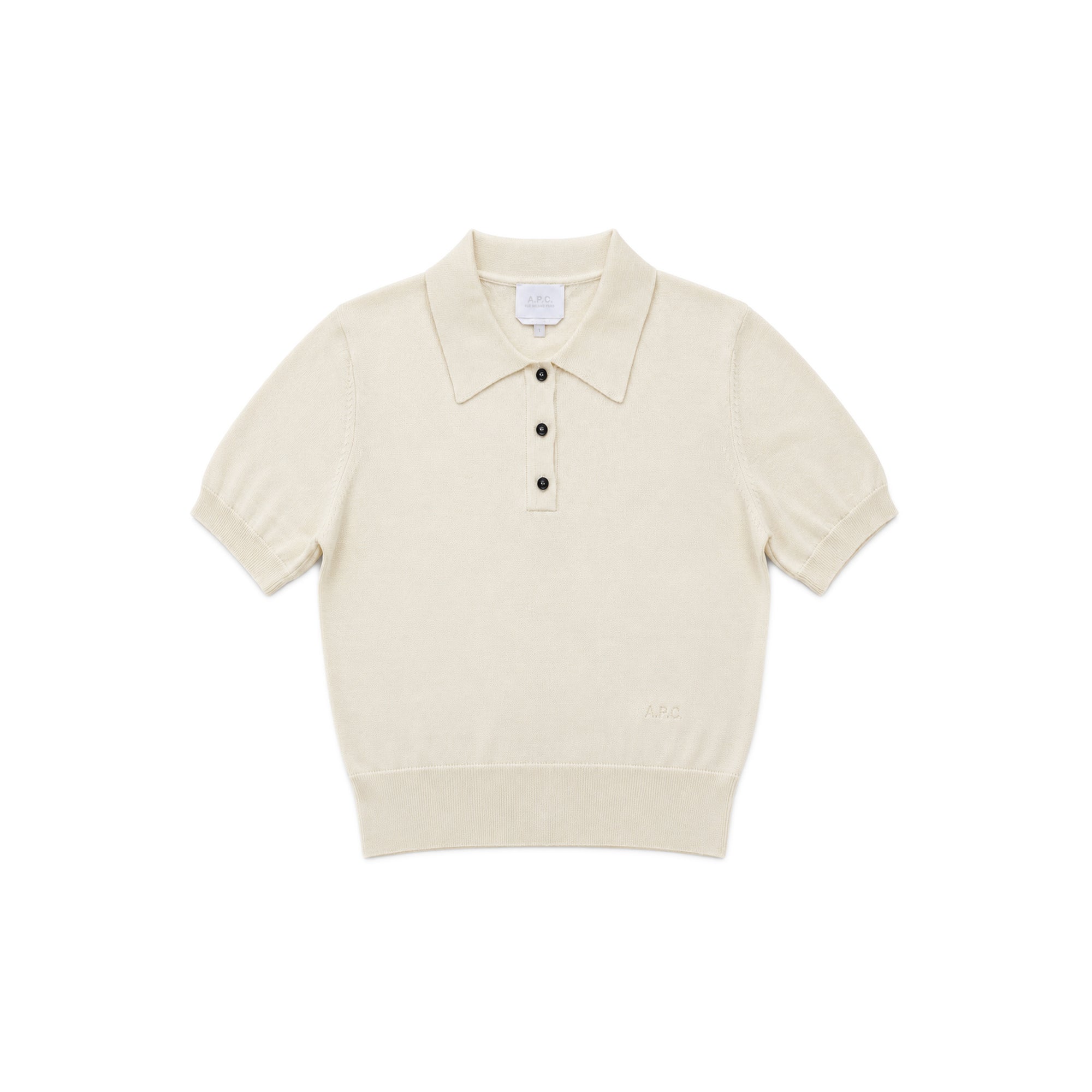 Ruby Polo Shirt – Ecru
